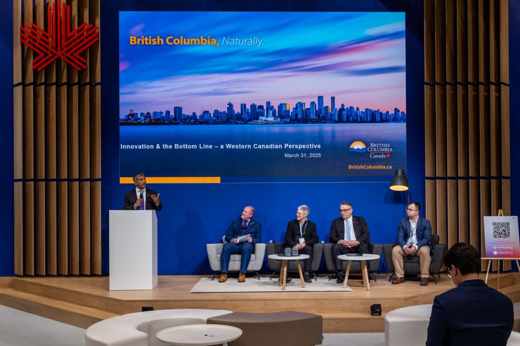 Deputy Minister Mihlar joined the B.C. panel on energy transition.